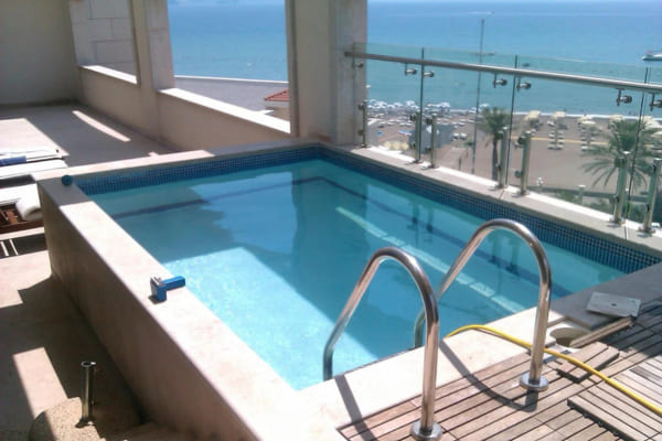 Swimming pool hotel Splendid