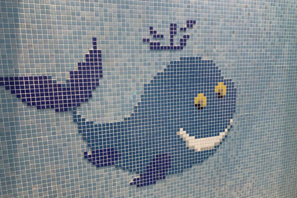 Mosaic pictures of children's motifs