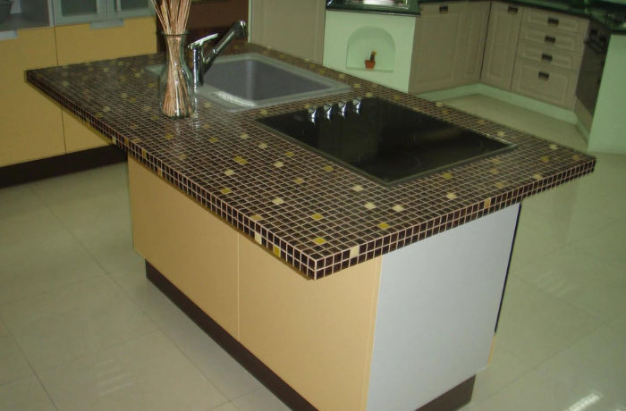 Mosaic kitchen