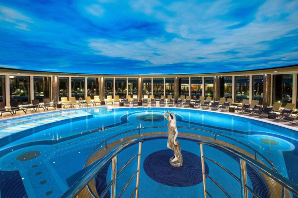 Unique mosaic hotel Tornik